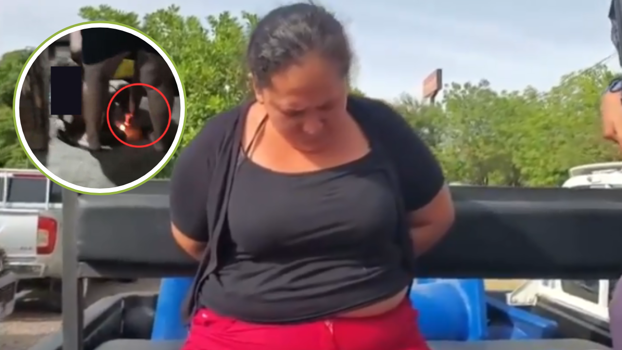 Esto pasó con la madre que fue captada quemando las manos a su hija