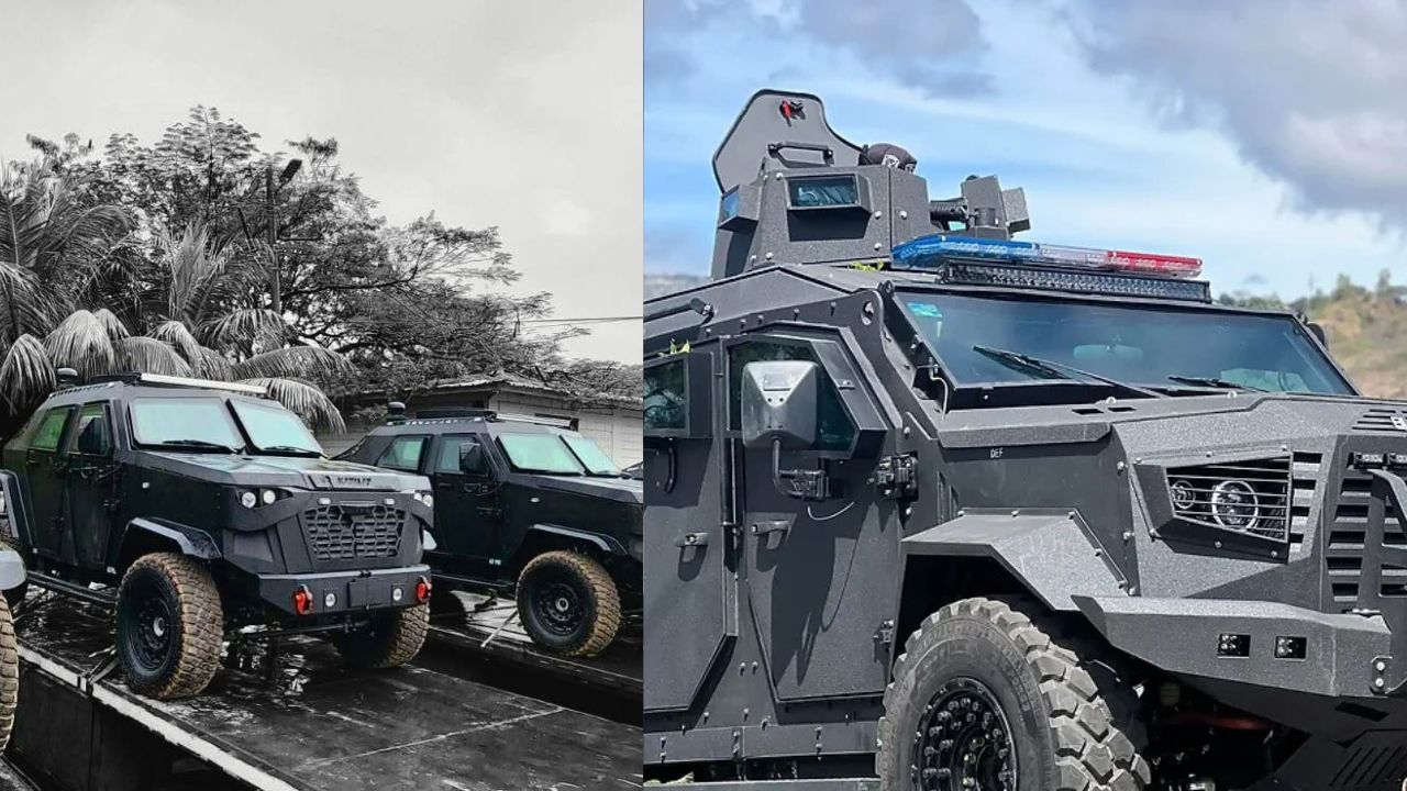 Karnaf vs. Black Mamba: diferencias clave entre los vehículos blindados que refuerzan la seguridad en Honduras