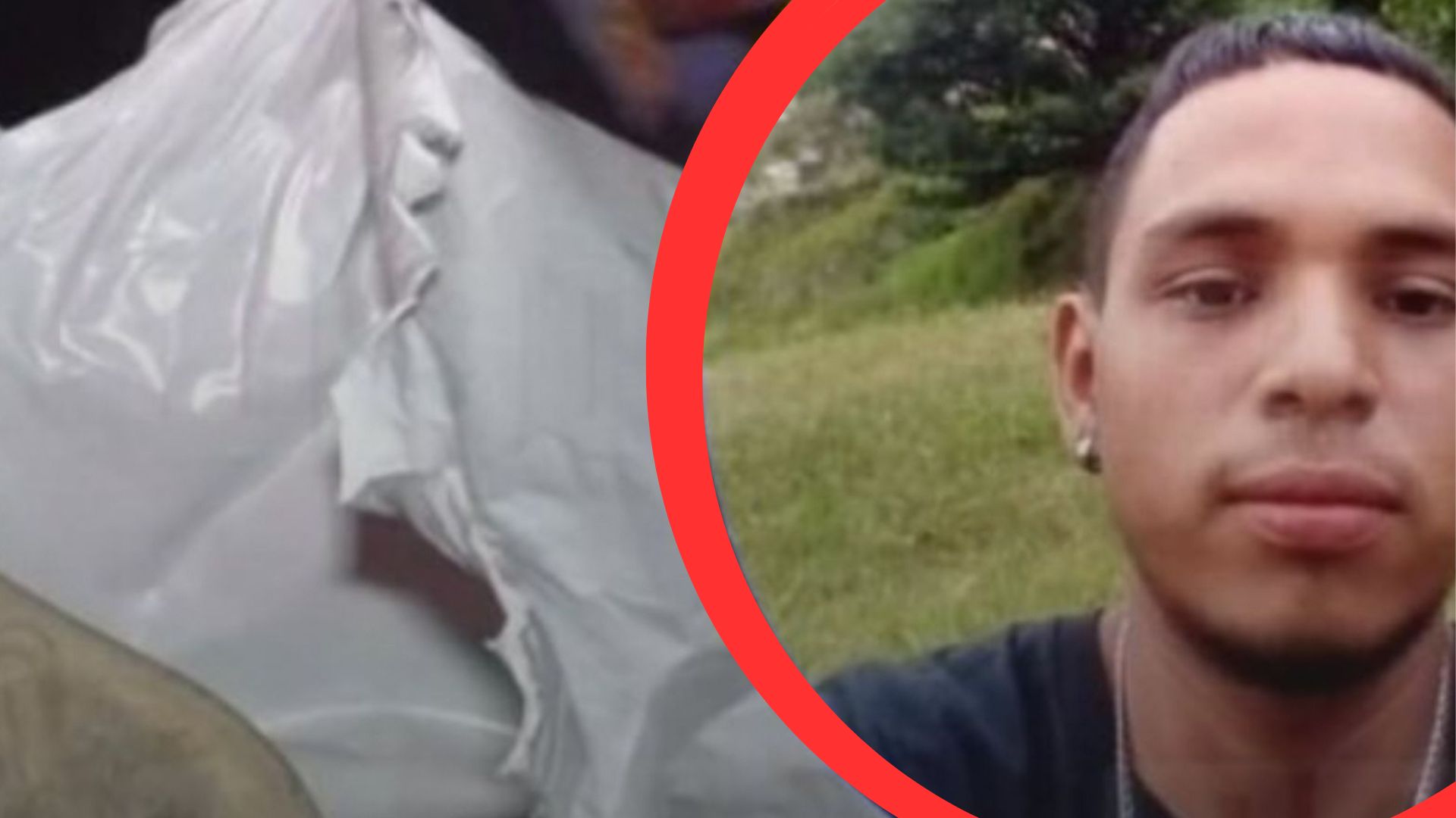 Identifican a joven raptado en su casa y que dejaron ensabanado en una cuneta
