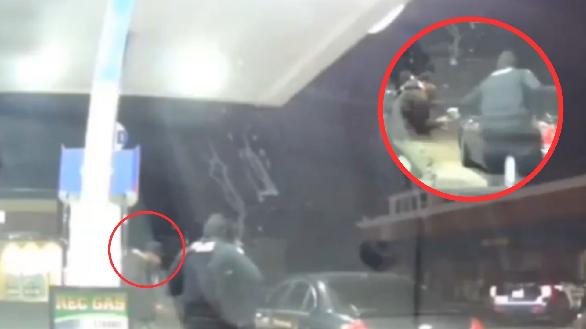 VIDEO: Hombre le roba el arma a un policía y se quita la vida