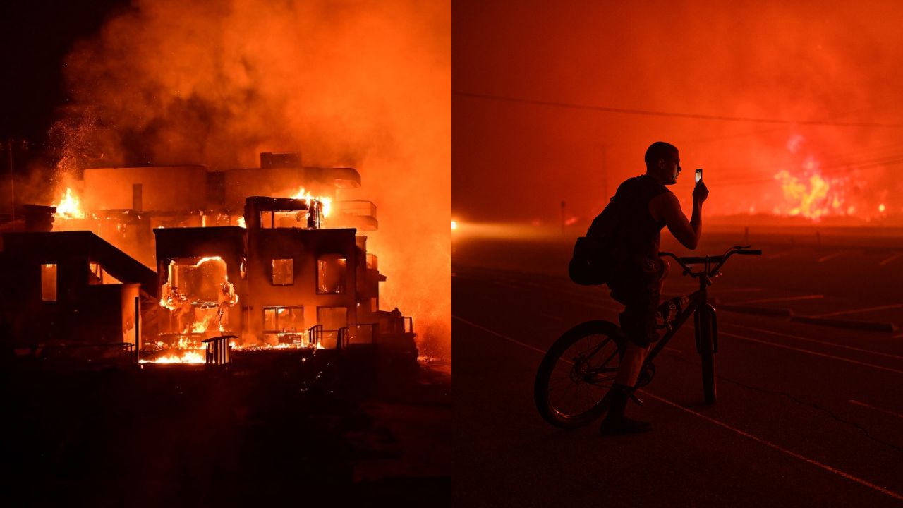 Los incendios 'más devastadores' de California siguen sin control en Los Ángeles