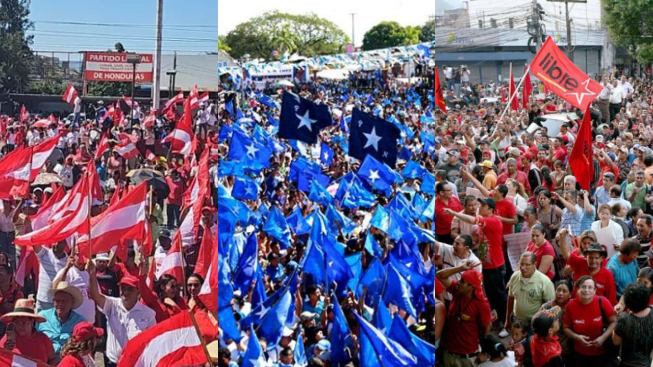 Así fue el inicio de la campaña electoral en Honduras para las primarias de 2025