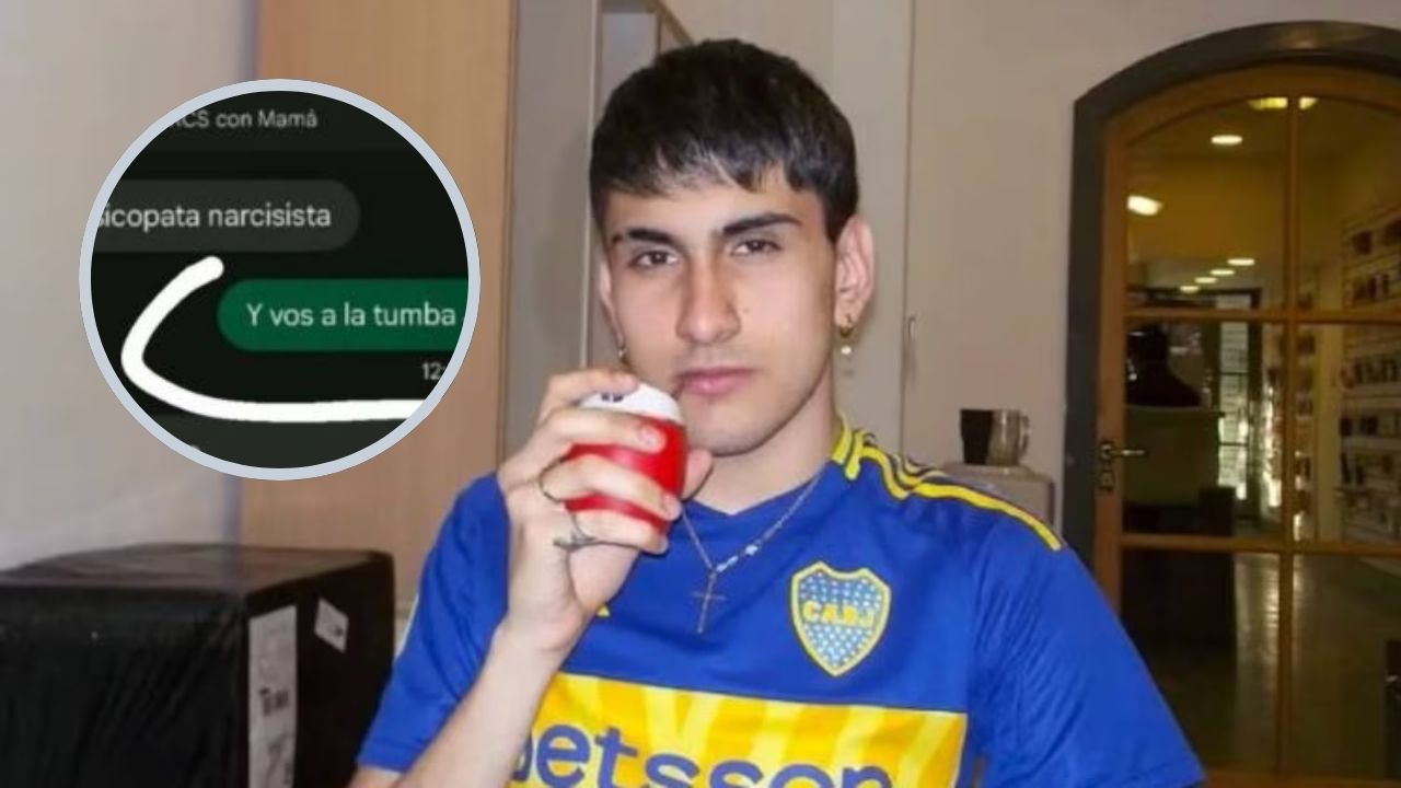 'Vos a la tumba.. jaja’: el mensaje de hijo a su madre antes de matarla por esta razón
