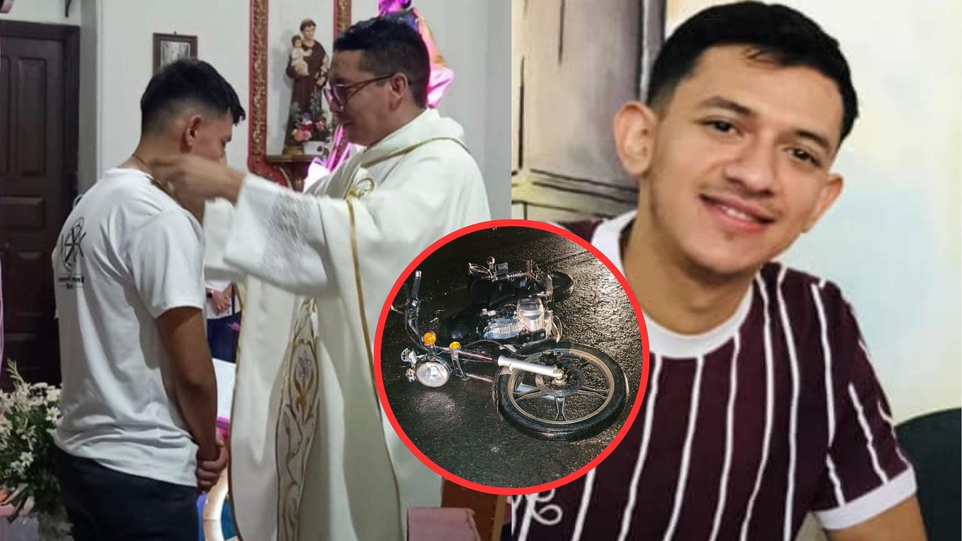 'Recién había dado su testimonio': lamentan muerte de hondureño en accidente en moto