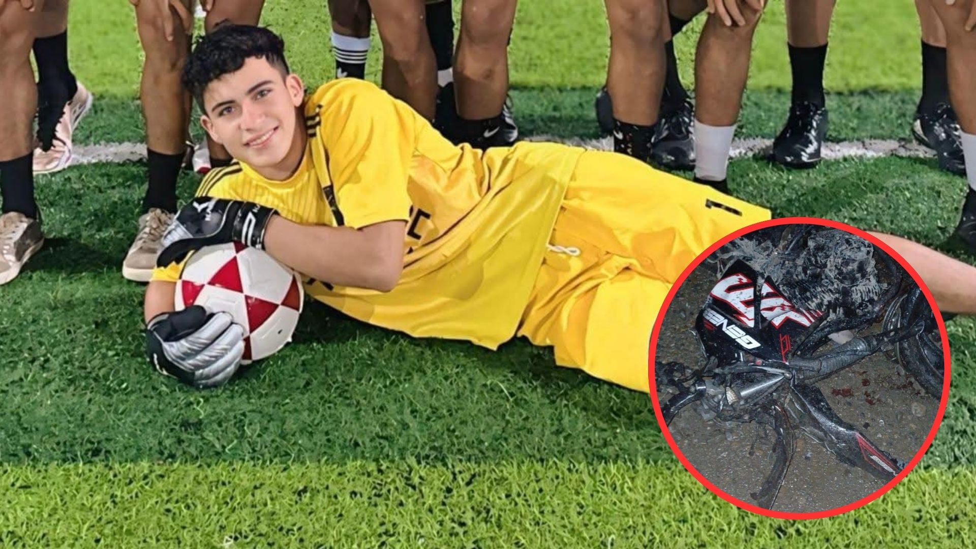 'Perdimos un gran amigo': futbolista muere tras accidentarse en su motocicleta en Atlántida