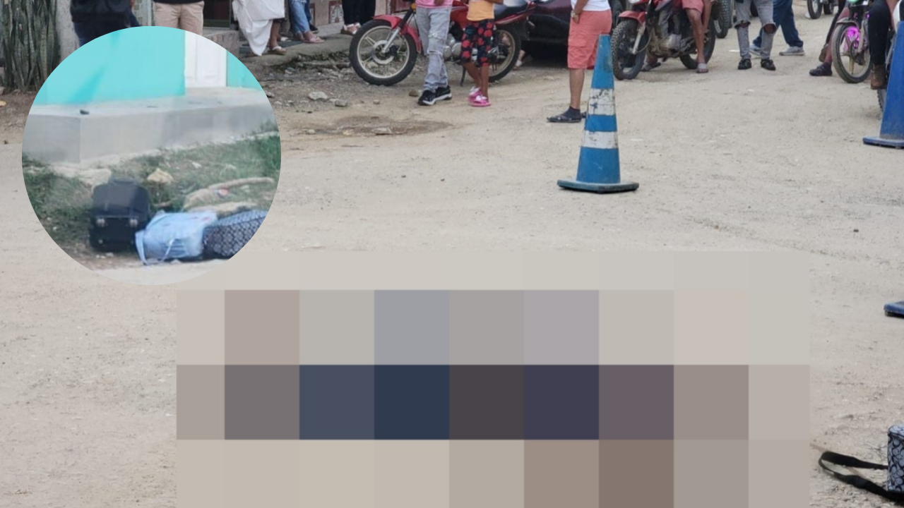 Junto con sus maletas, así quedó cuerpo de hondureña asesinada en Olancho