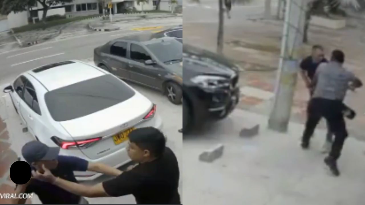 Vídeo: Ladrón clama piedad luego de que guardia lo enfrentó