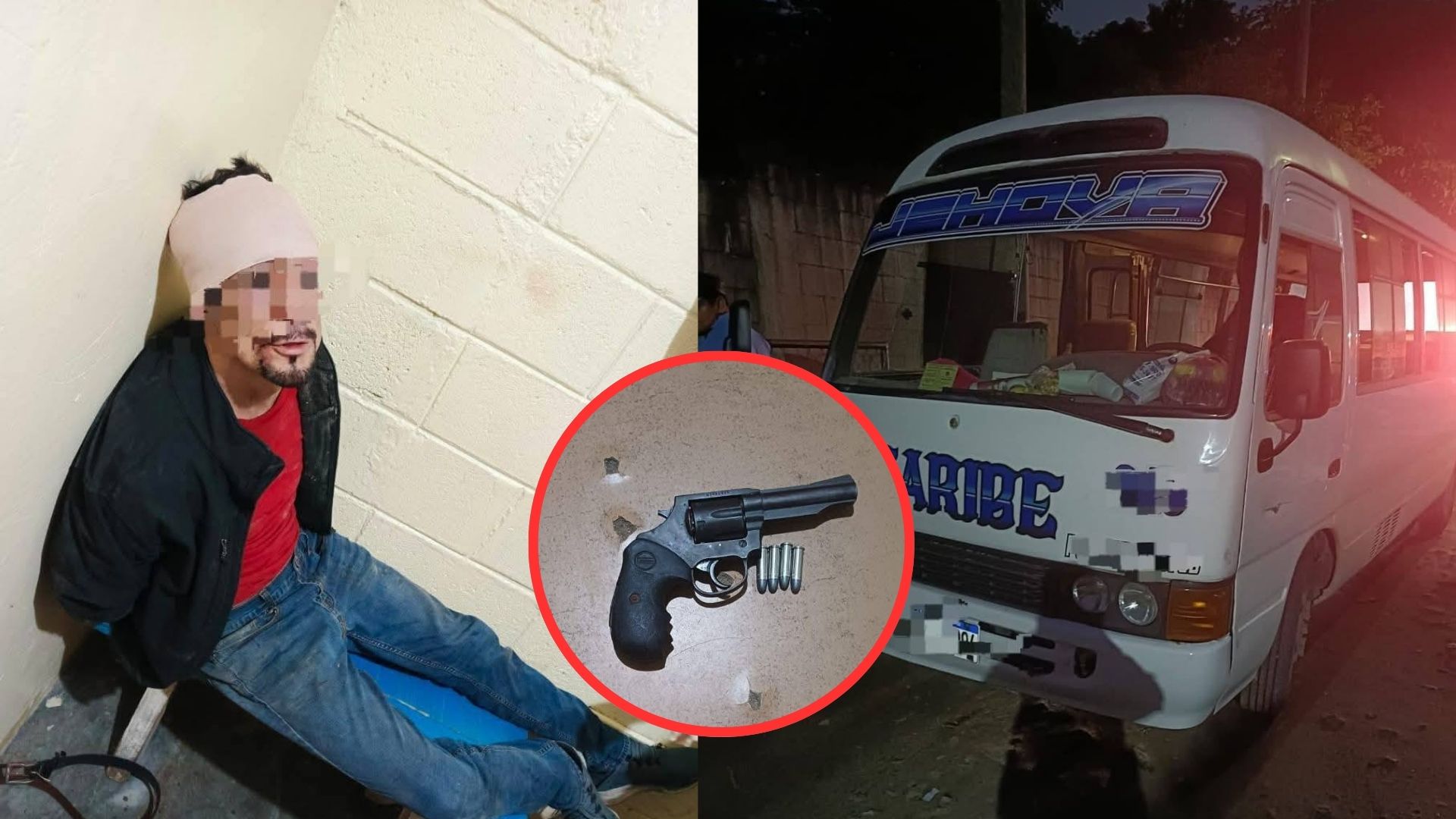 Conductor en San Pedro Sula frustra asalto al llevar bus con ladrón adentro hasta estación policial
