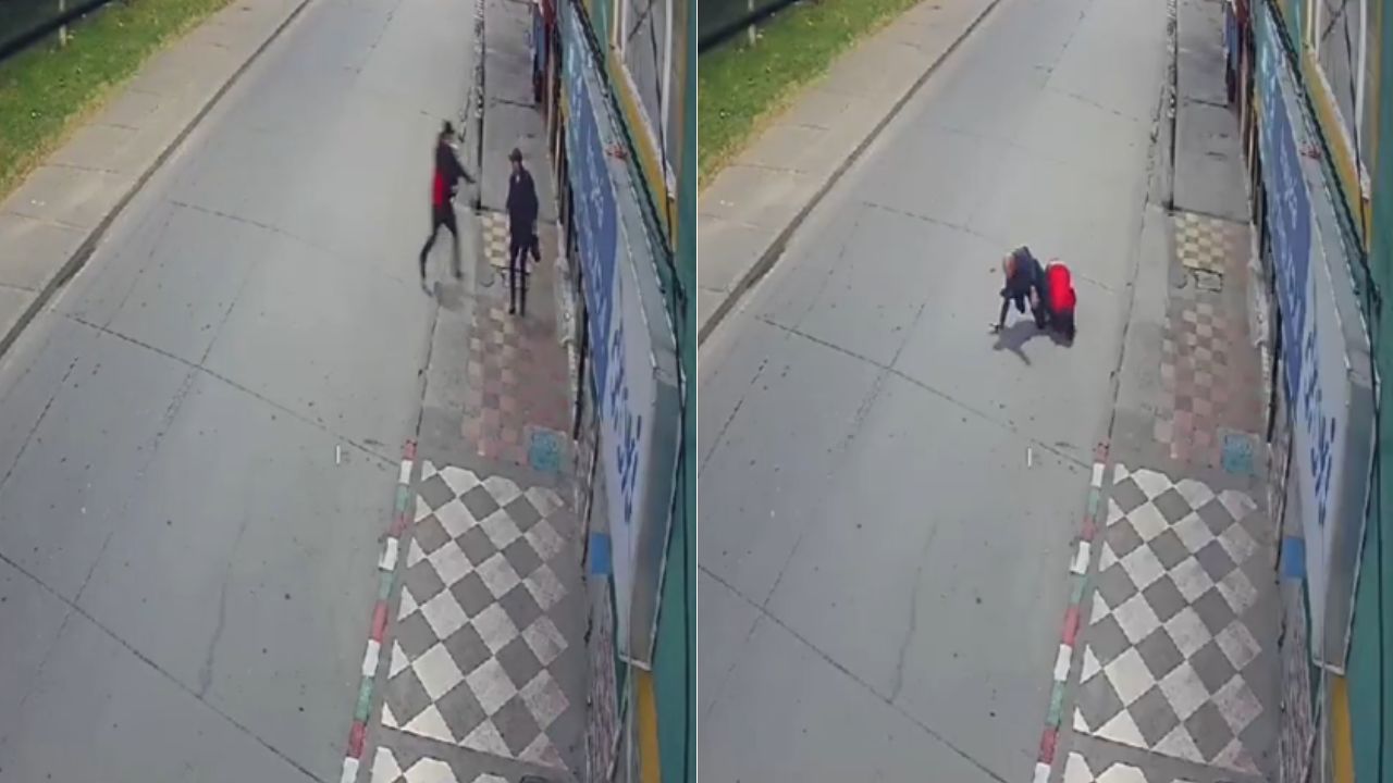VIDEO: ladrón muere al ser baleado por su propia víctima en pleno asalto