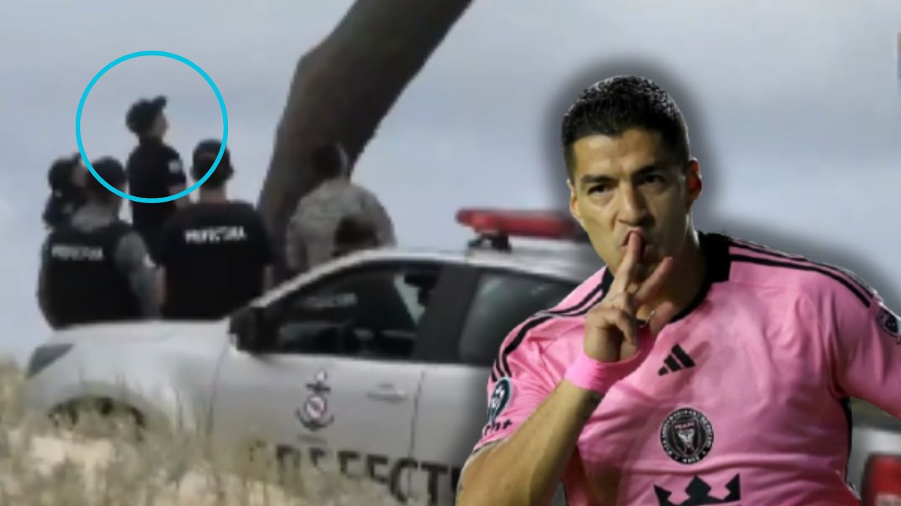 Futbolista Luis Suárez colabora con policías para evitar que hombre se quite la vida