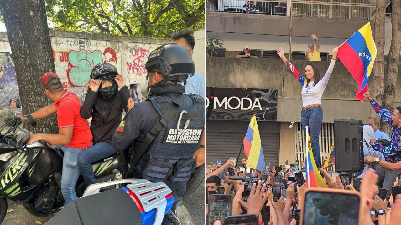Confirman que María Corina Machado está en libertad y se encuentra bien