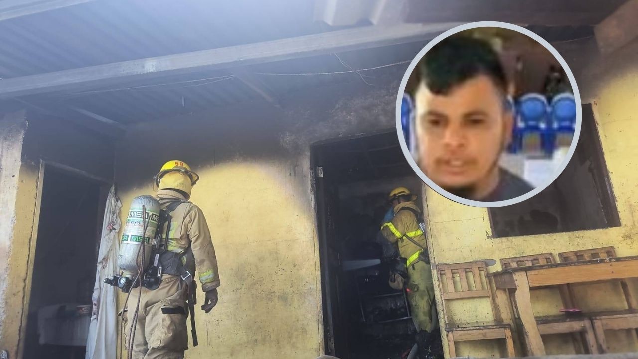 'Mi bebé logró caminar hasta la puerta', padre relata tragedia que cobró la vida de su hijo en incendio en La Ceiba