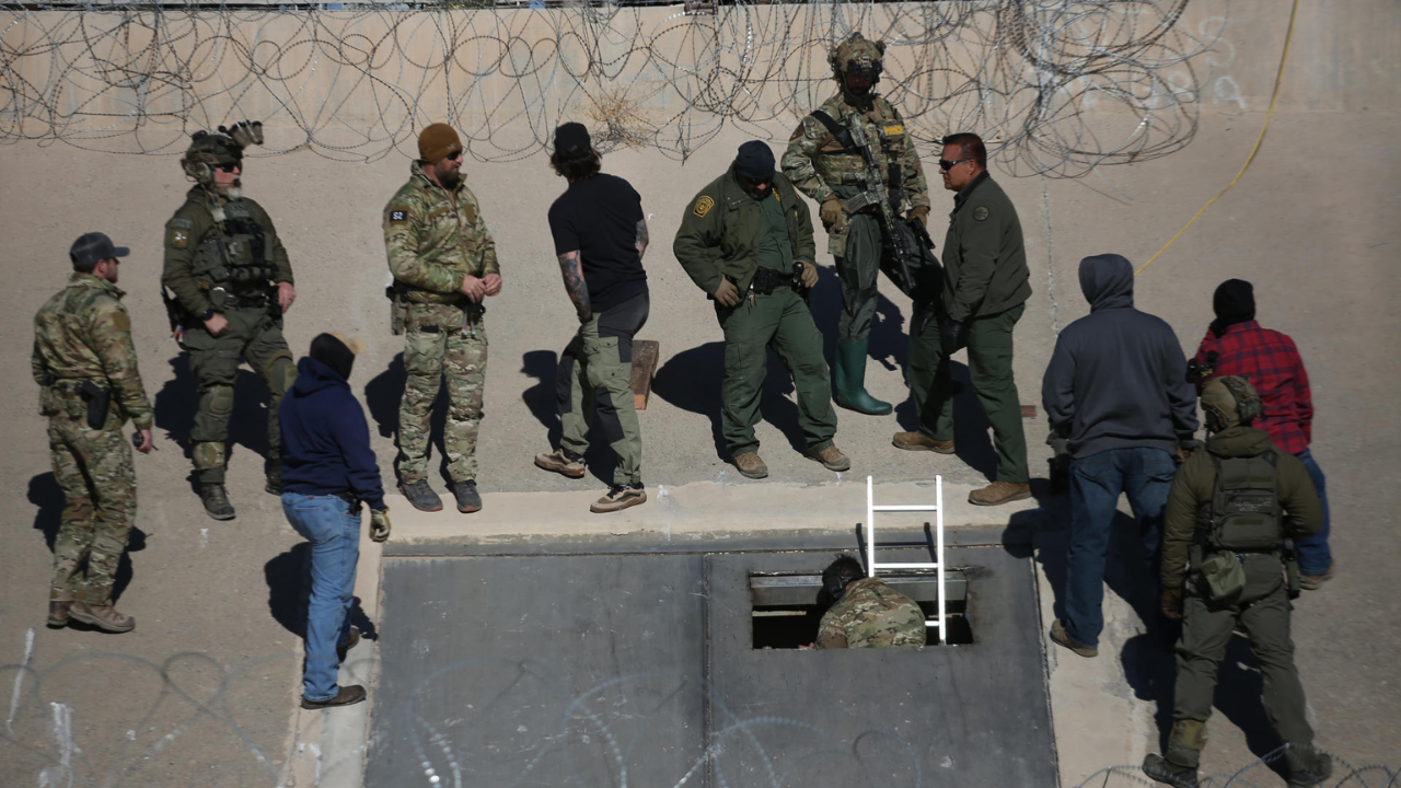 Descubren túnel clandestino en el río Bravo y revelan su propósito