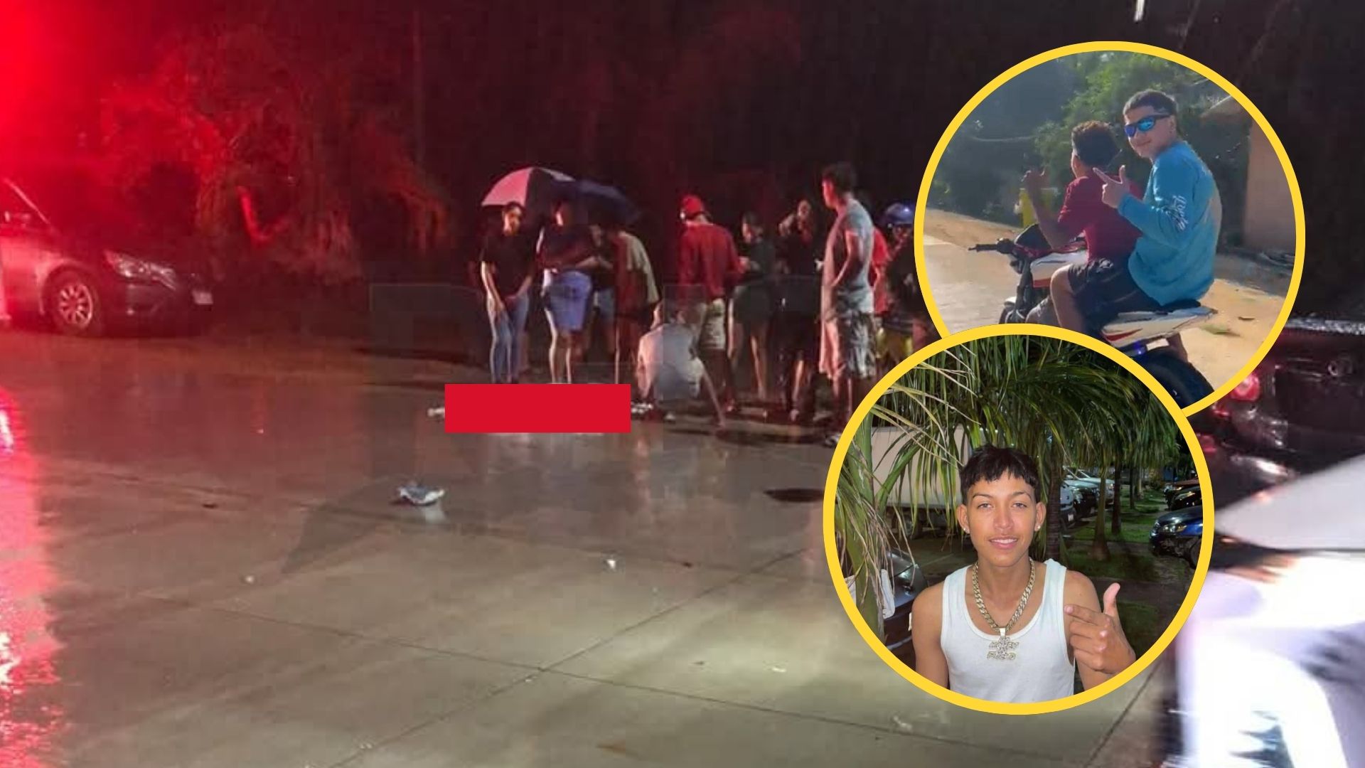 'Las motos nos quitan a otro': conmoción en Roatán por muerte de joven en accidente vial