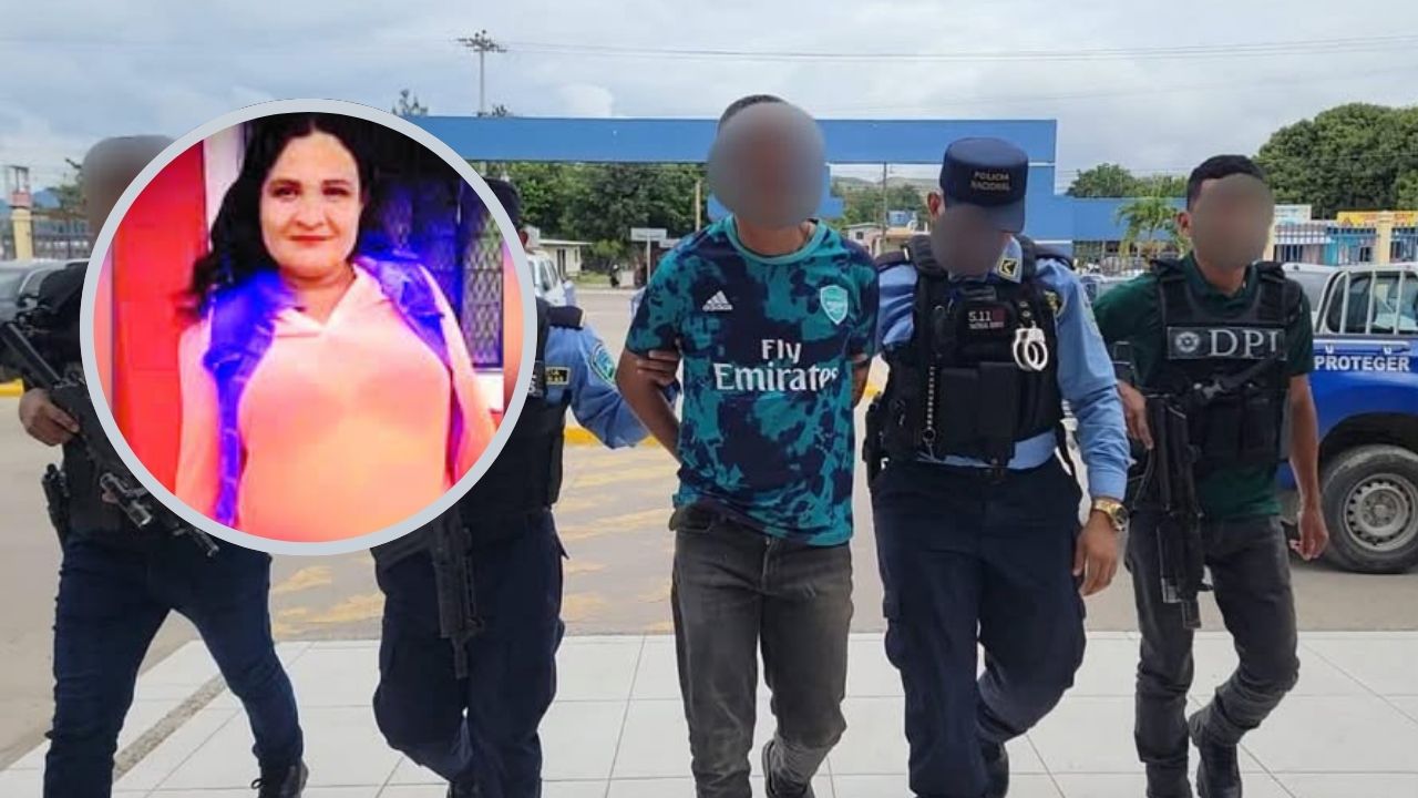 Video revela cómo guardia mató a su esposa, la arrastró y la lanzó a una cuneta en Comayagua