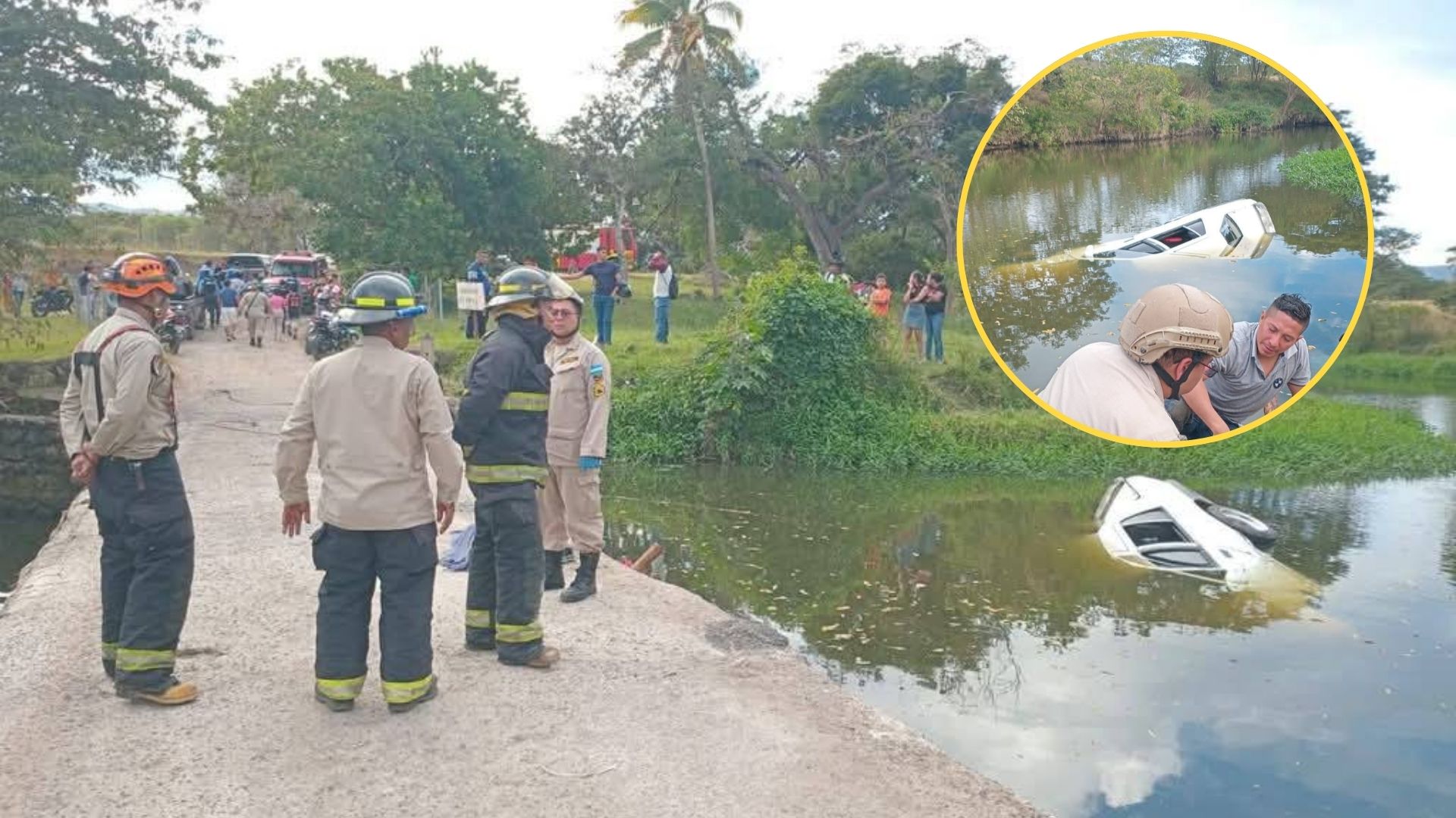 VIDEO: Así fue el momento en que niño murió ahogado en balneario de Amarateca