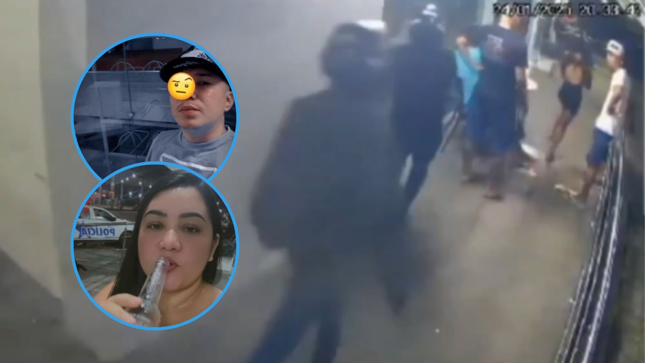 VIDEO: Sicarios matan a pareja cuando bebían con amigos en una tienda de conveniencia