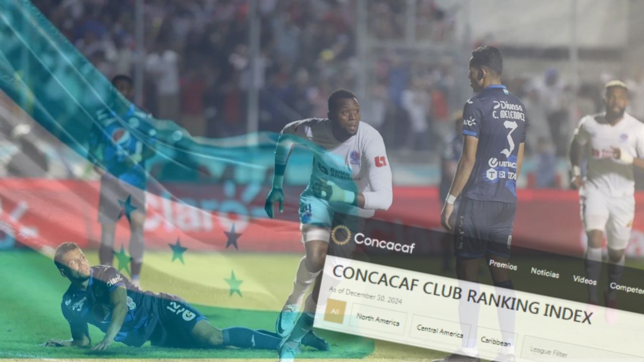 Ranking de clubes de Concacaf 2024: ¿cómo quedaron los equipos hondureños?
