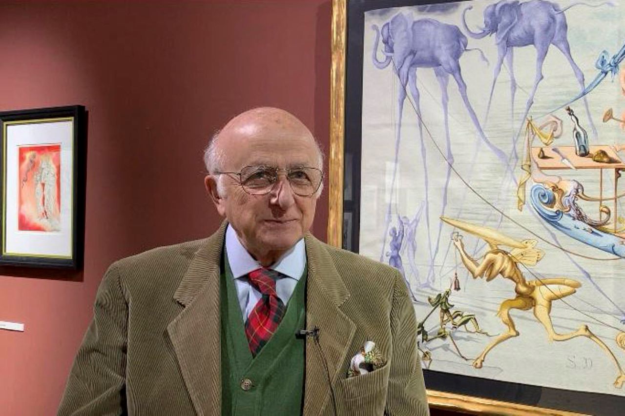 Exhiben dibujos desconocidos de Salvador Dalí