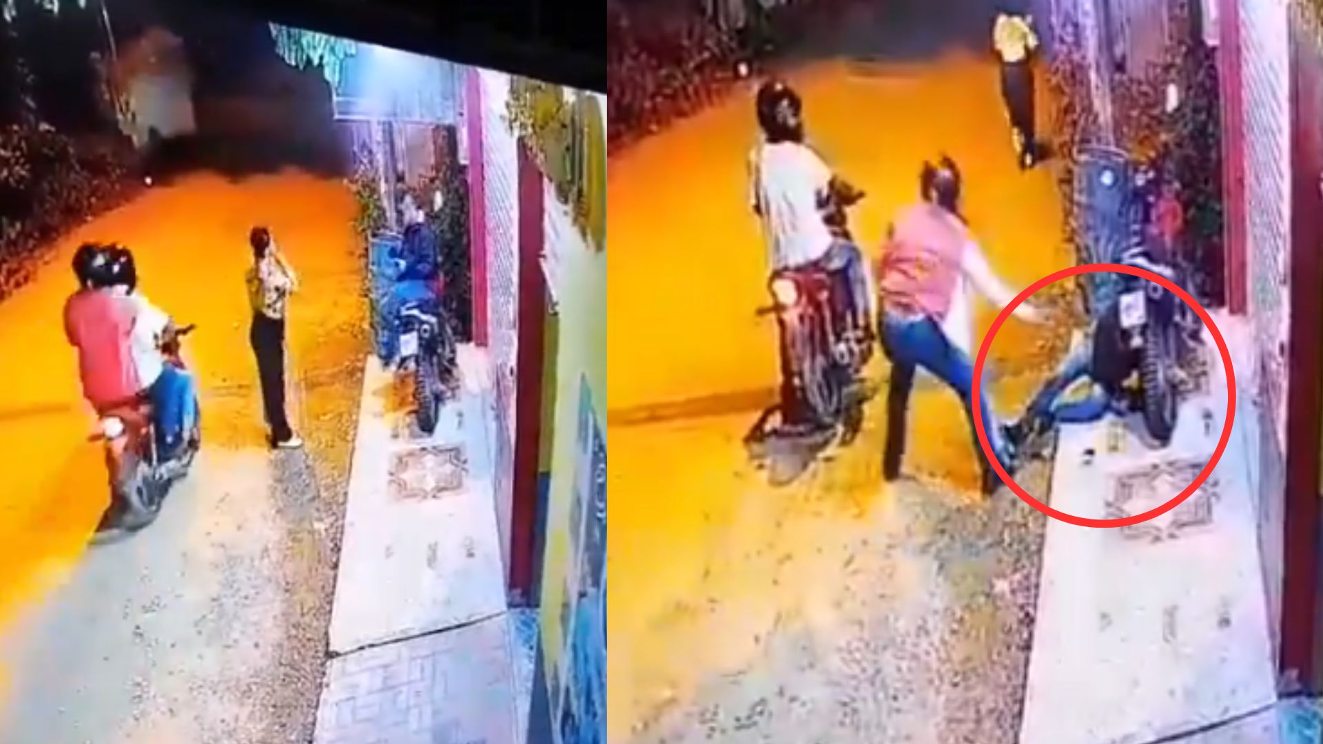 VIDEO: Sicarios llegan a matar a hombre frente a su novia en una pulpería