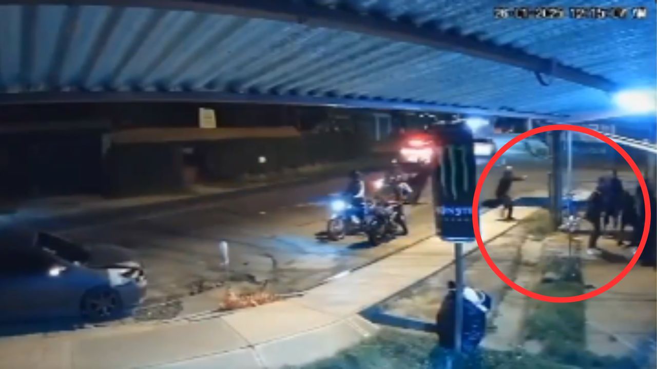 Cámara graba momento de tiroteo por supuestas disputas de territorio, ¿dónde ocurrió?