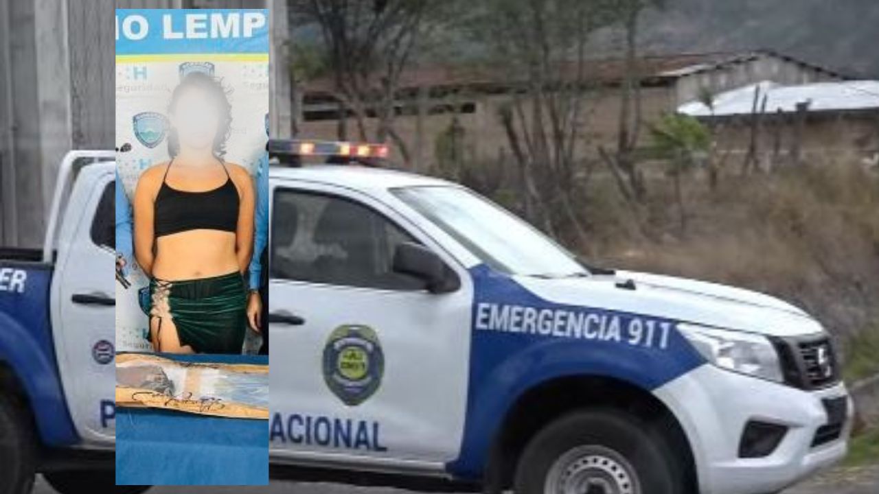 Así fue la captura de supuesta trabajadora sexual por tráfico de drogas en San Pedro Sula