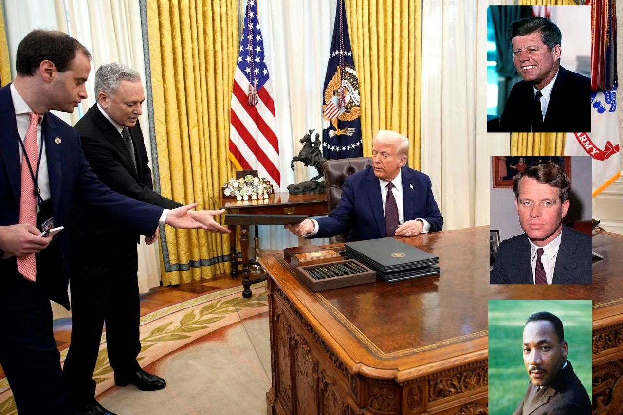 'Todo se va a revelar': Trump ordena desclasificar documentos sobre asesinatos de los Kennedy y Martin Luther King