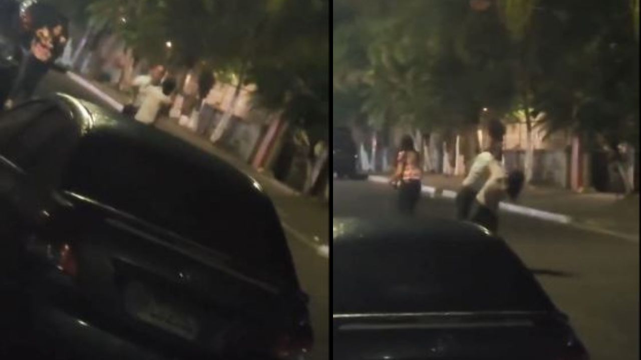 Imagen de 'Te vas a portar bien', video capta brutal golpiza de hombre a mujer en Choluteca