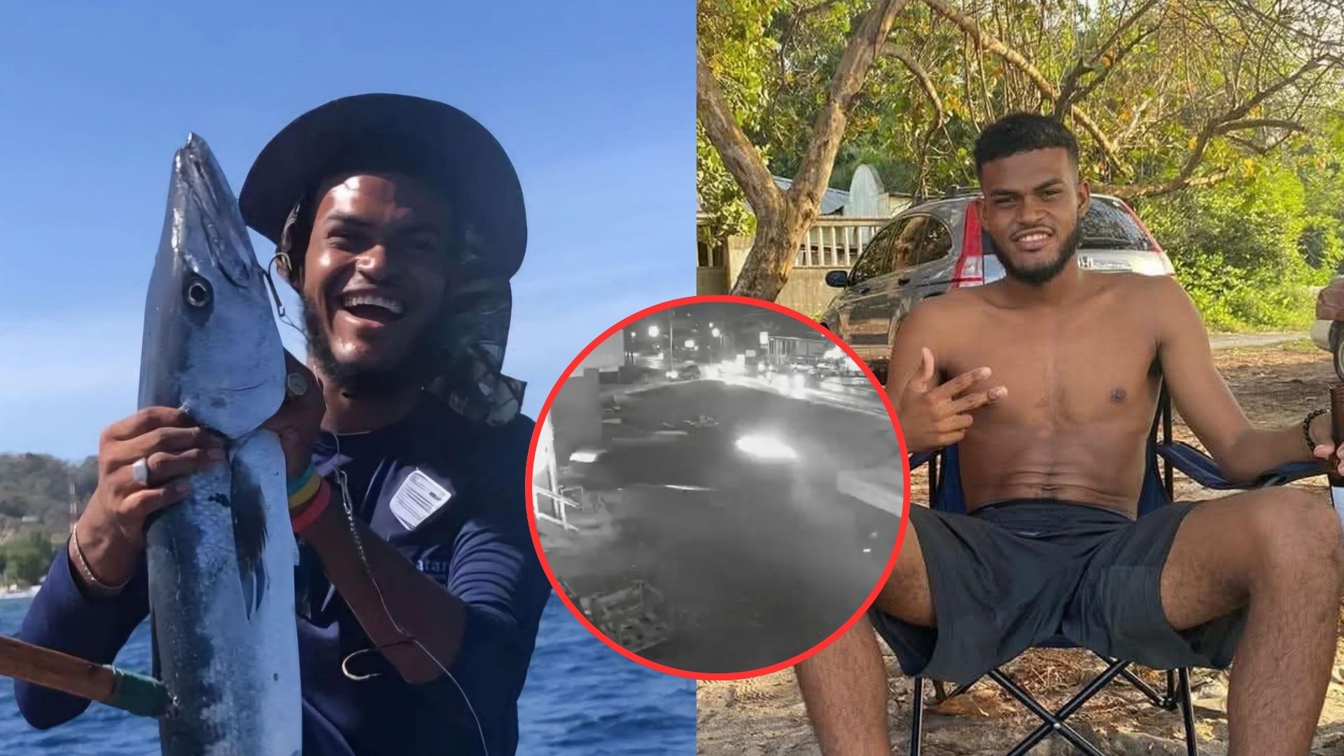 Sale a la luz video del accidente vial en el que murió joven en Roatán