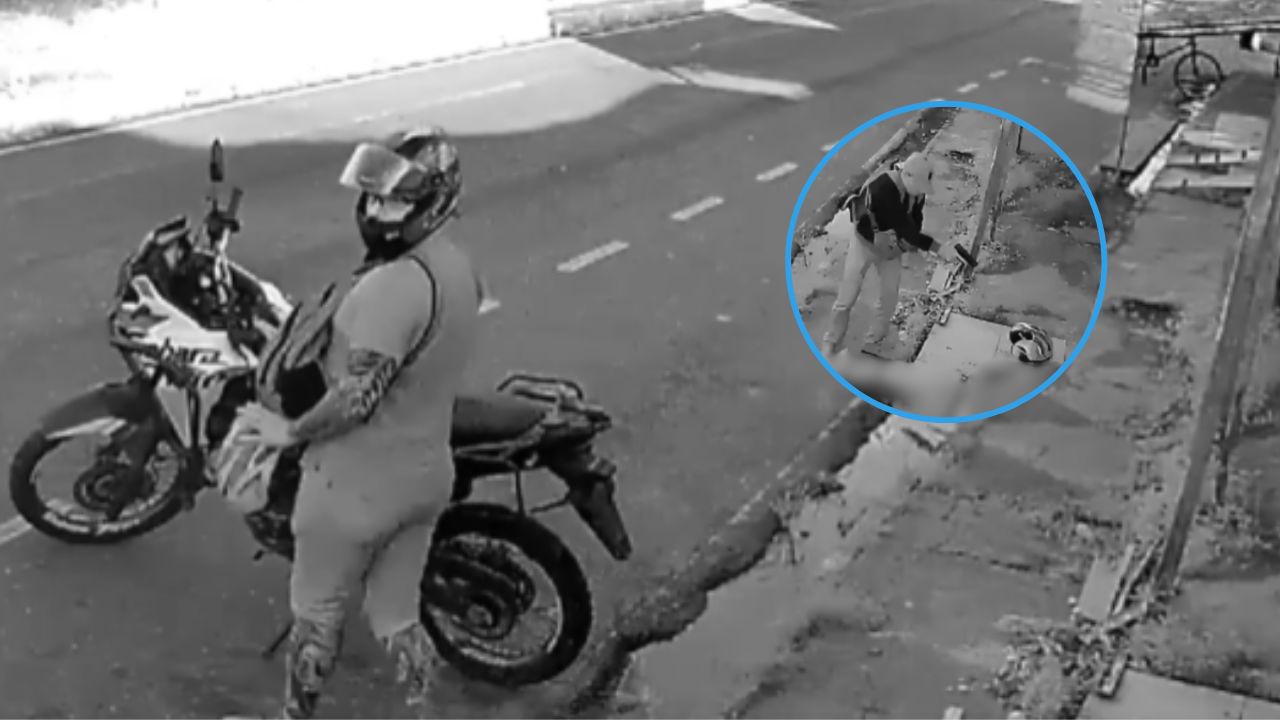 VIDEO: guardia es asesinado a disparos por el robo de su arma
