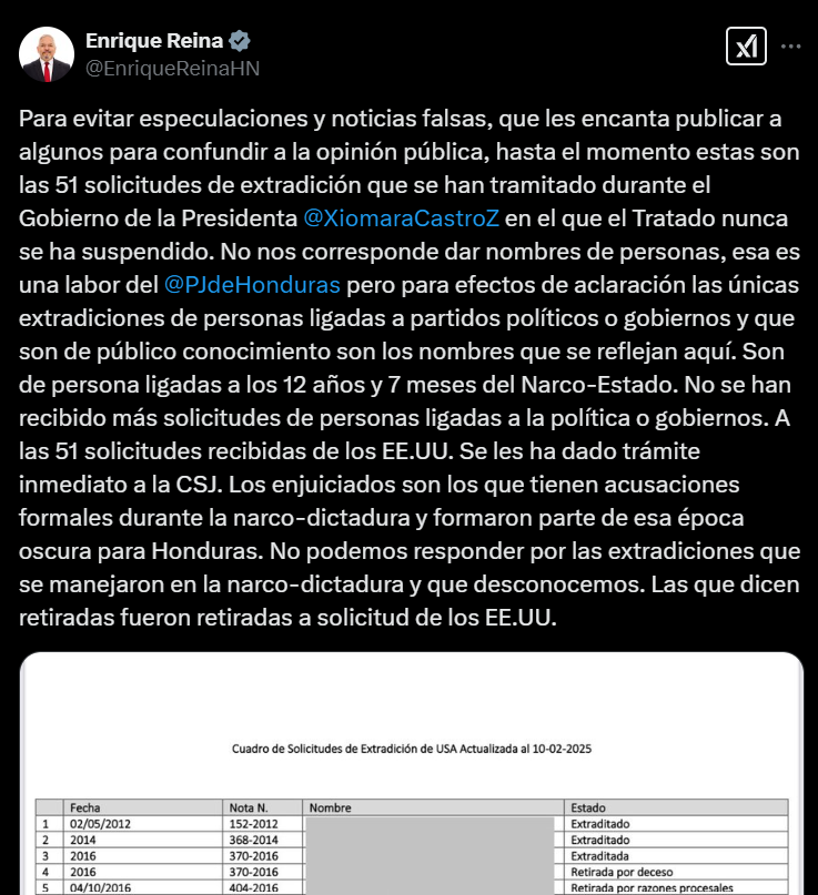 Captura de pantalla de la publicación