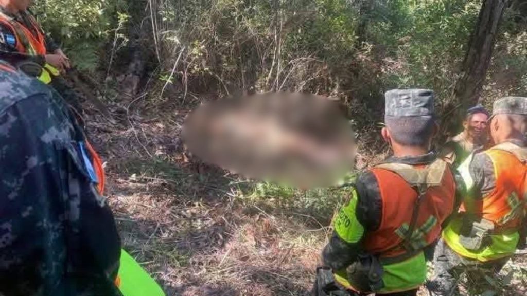 Lugar donde fueron hallados sin vida