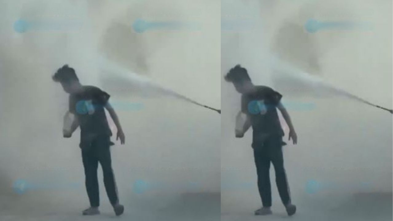 Joven golpea y prende fuego a su madre en plena calle en Vietnam