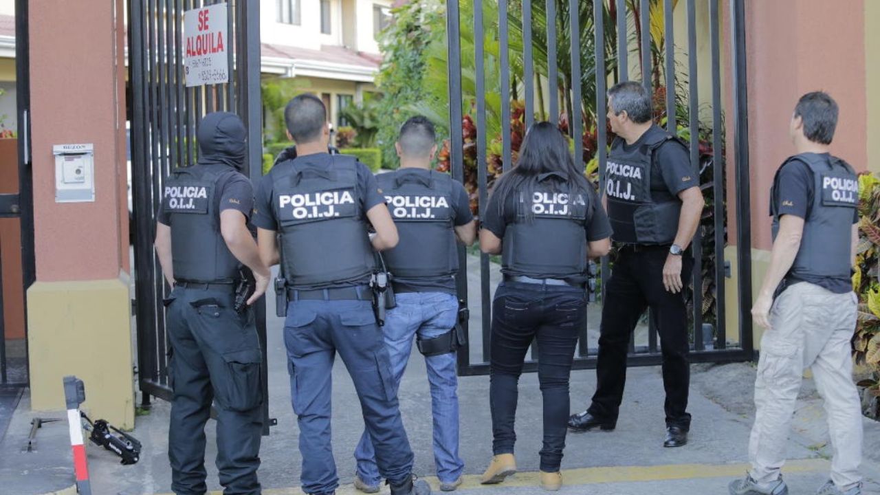 Arrestan a nueve policías sospechosos de mortal paliza a un detenido en Costa Rica