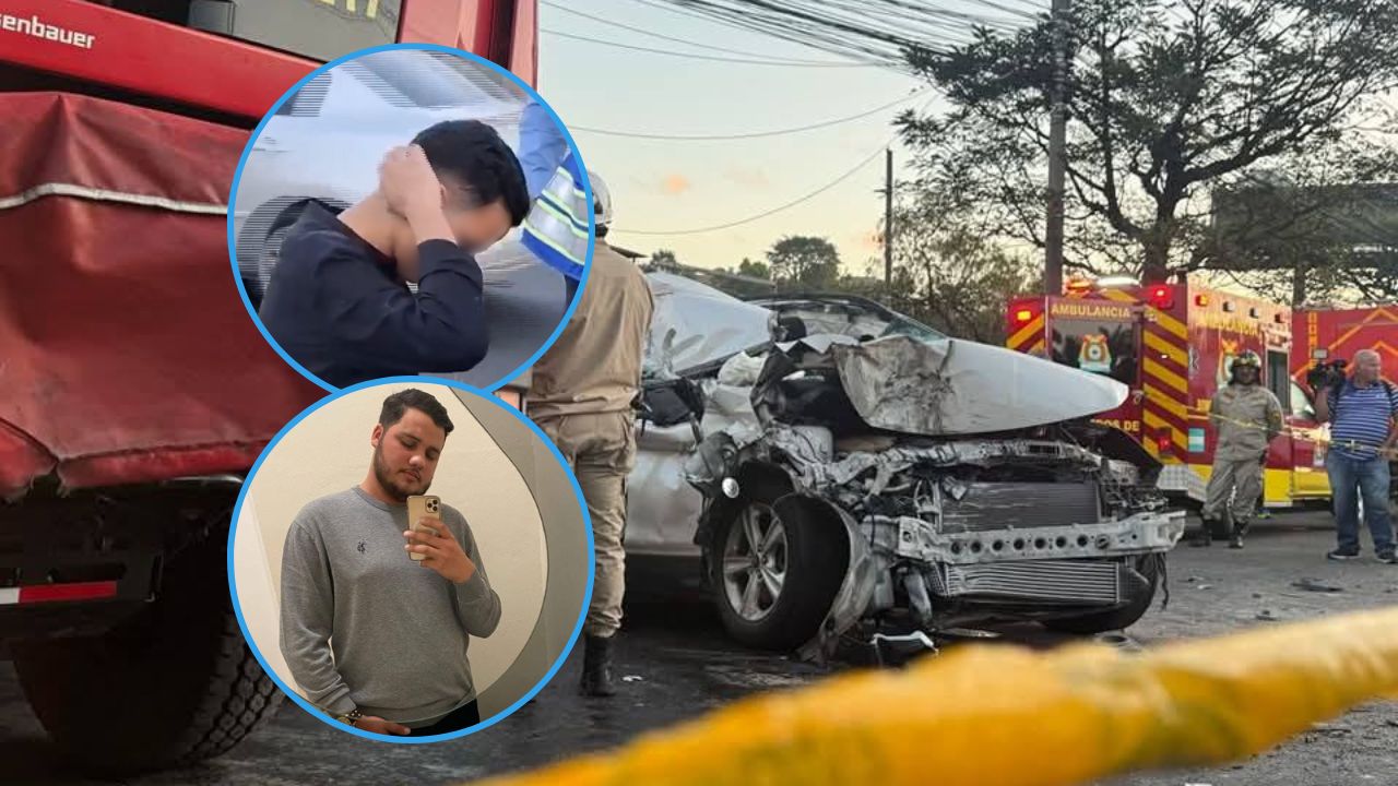 Así se encontraba conductor de camioneta en la que murió joven cuando sucedió accidente en el anillo