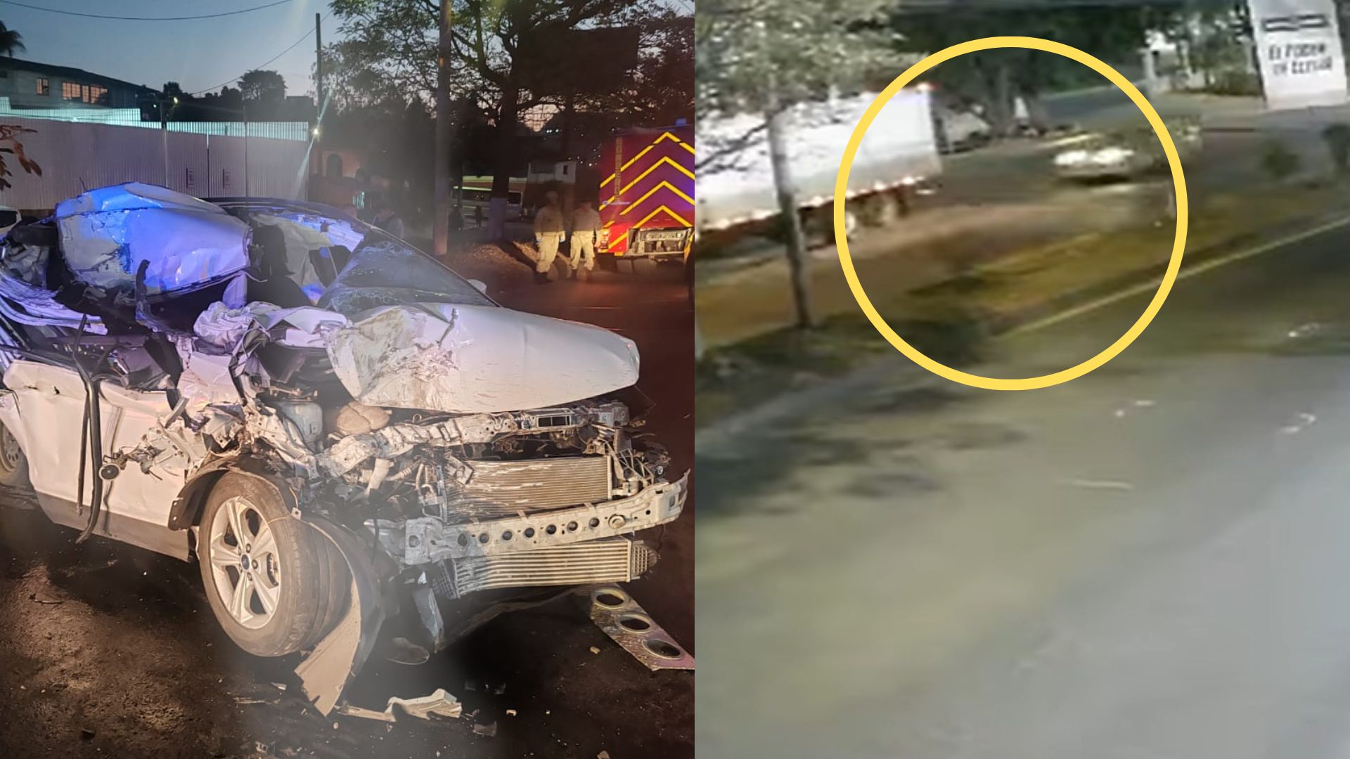 Sale a la luz video del accidente que dejó un muerto en el anillo periférico