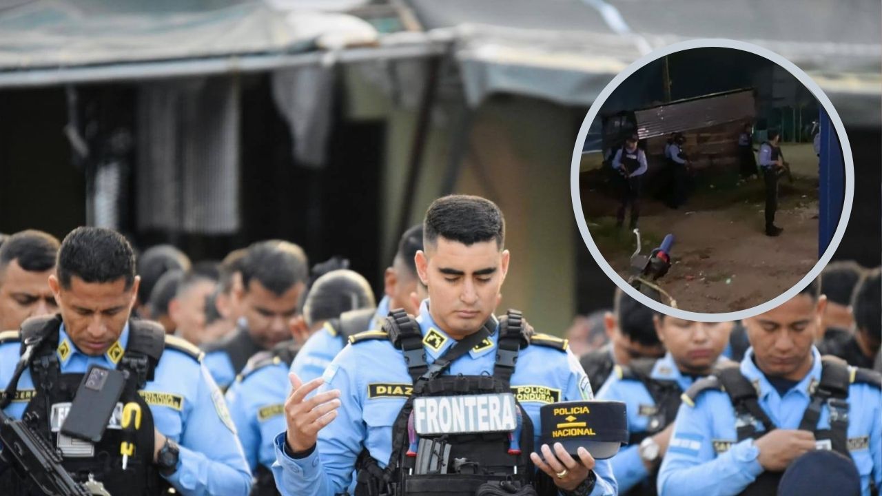 Violenta protesta en Trujillo deja 10 policías heridos y daños en equipo oficial