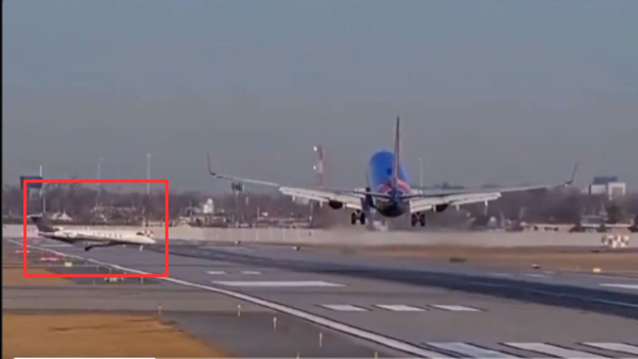 Graban momento en que dos aviones estuvieron a punto de chocar en EE. UU.