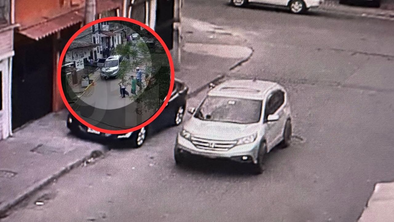 VIDEO: estos fueron los movimientos de sujetos con indumentaria policial en atraco en Valle de Ángeles