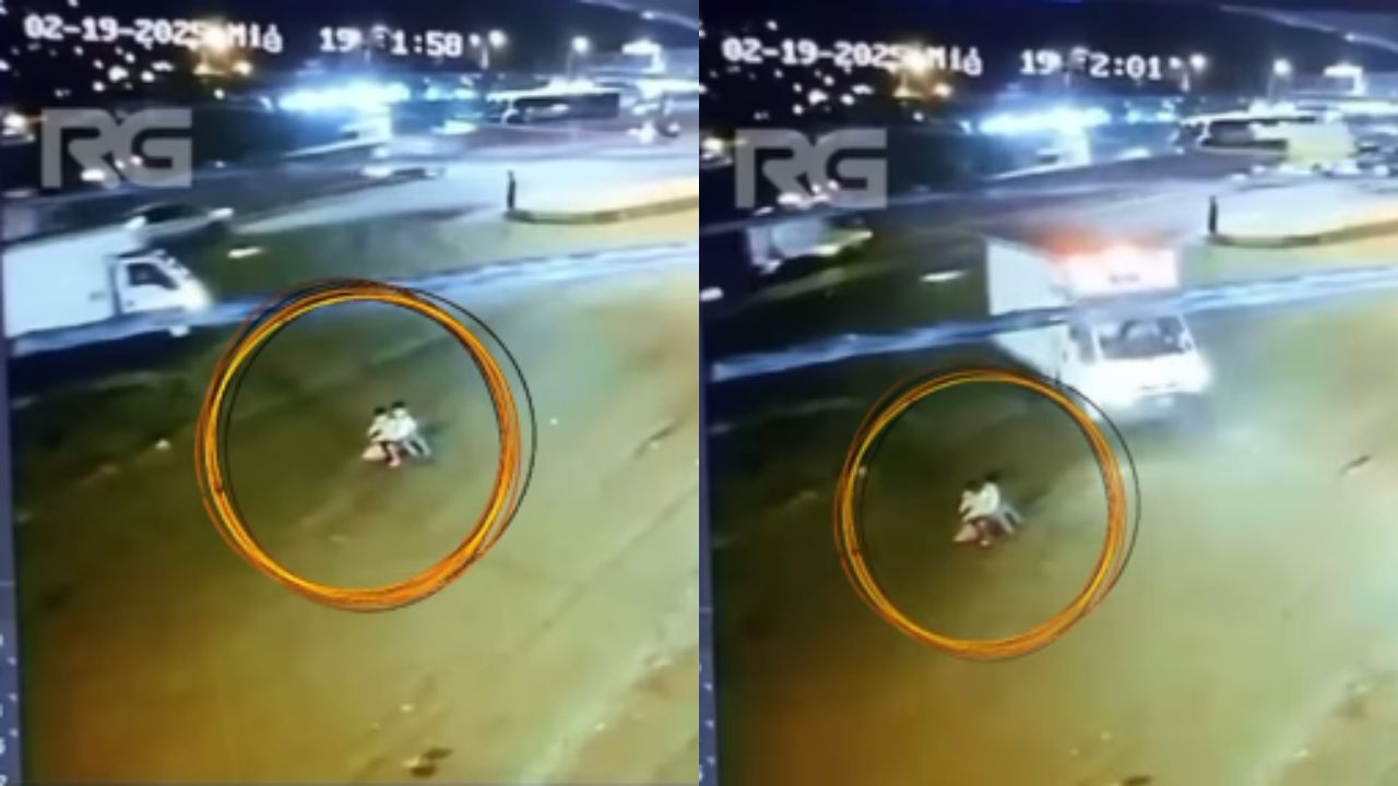 Vídeo: Camión atropella a niños que jugaban en la vía pública