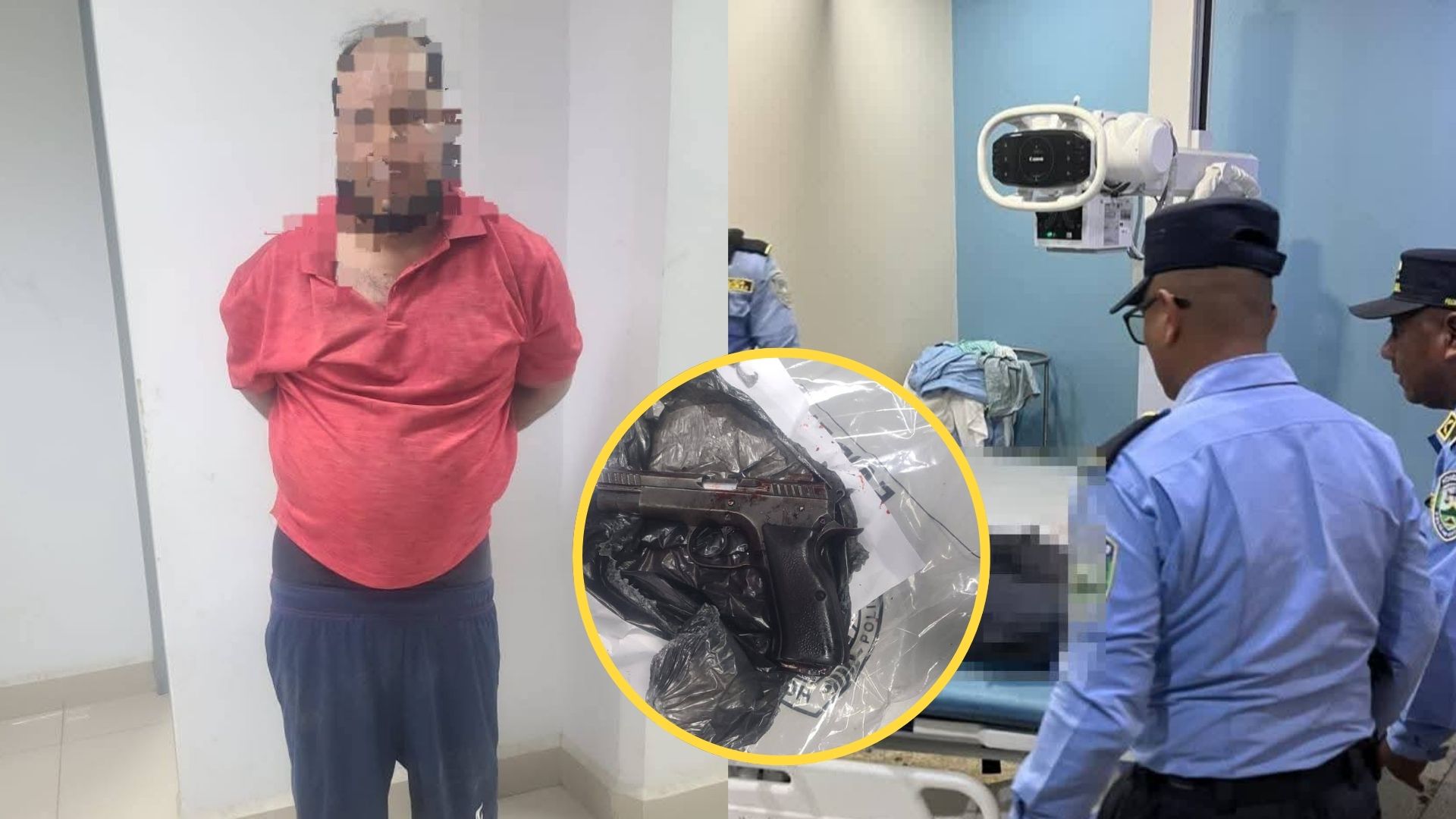 Así fue como hondureño 'bolo' disparó contra dos policías y fue capturado