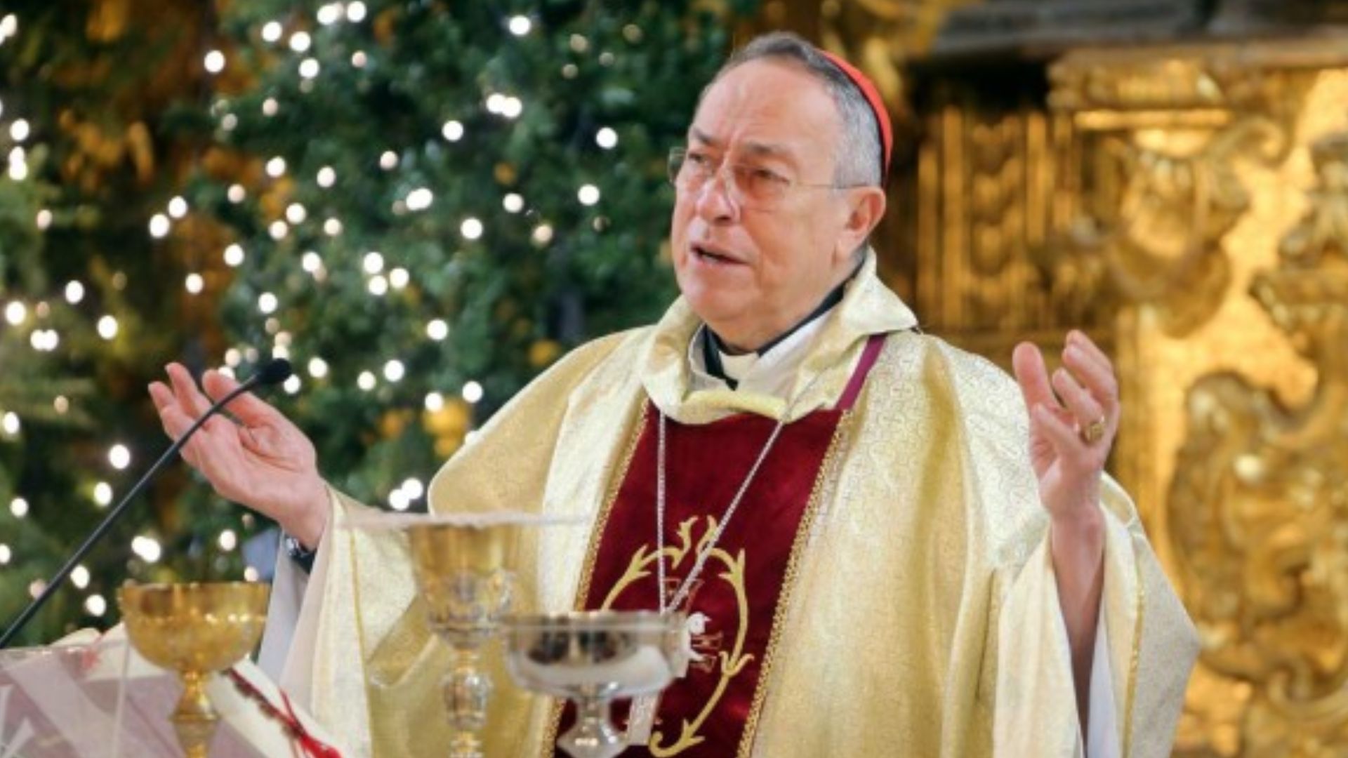 Cardenal Rodríguez cuestiona el odio en la política y llama a la reconciliación, durante homilía