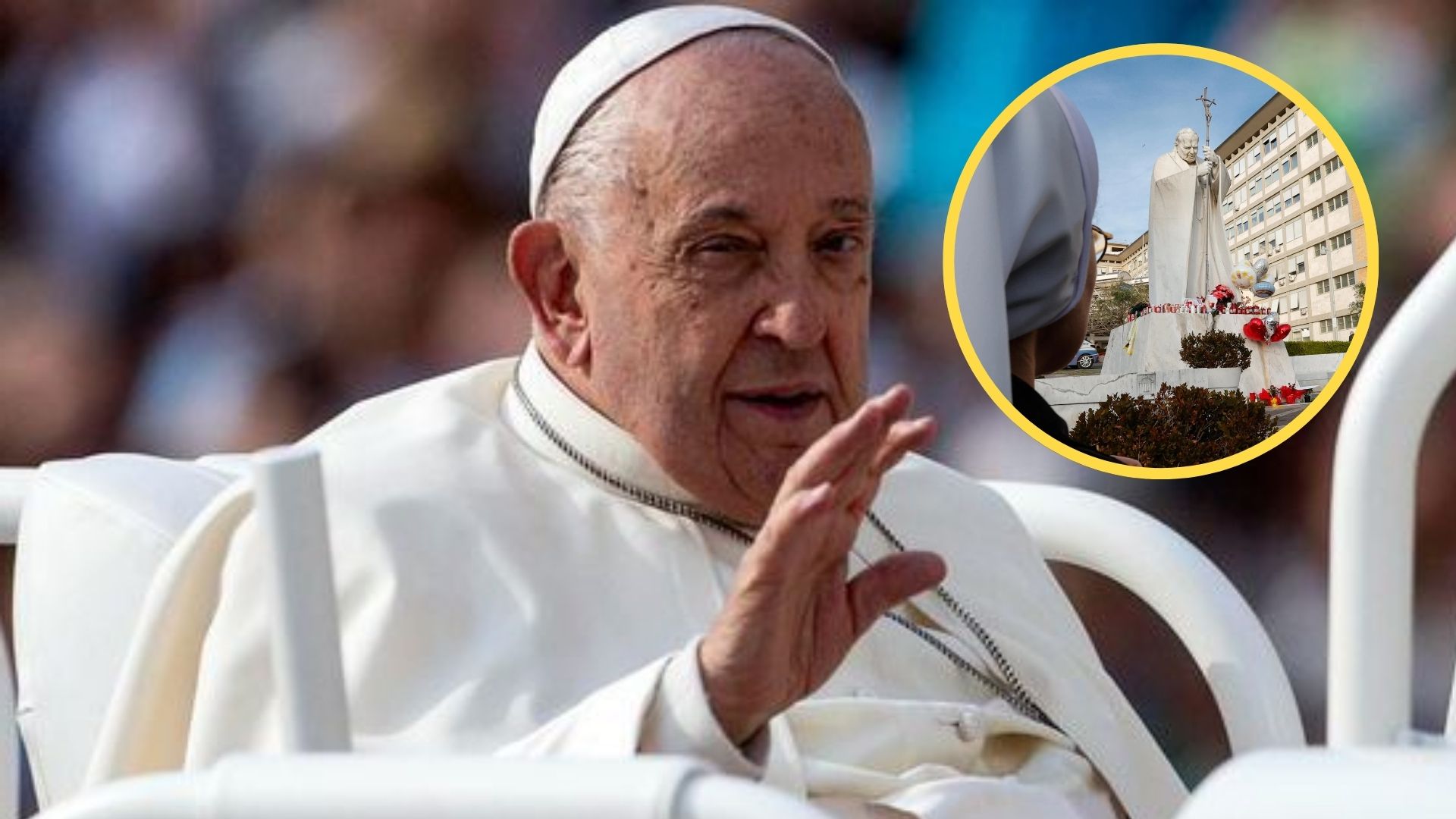 El papa sigue en estado crítico y presenta una insuficiencia renal leve