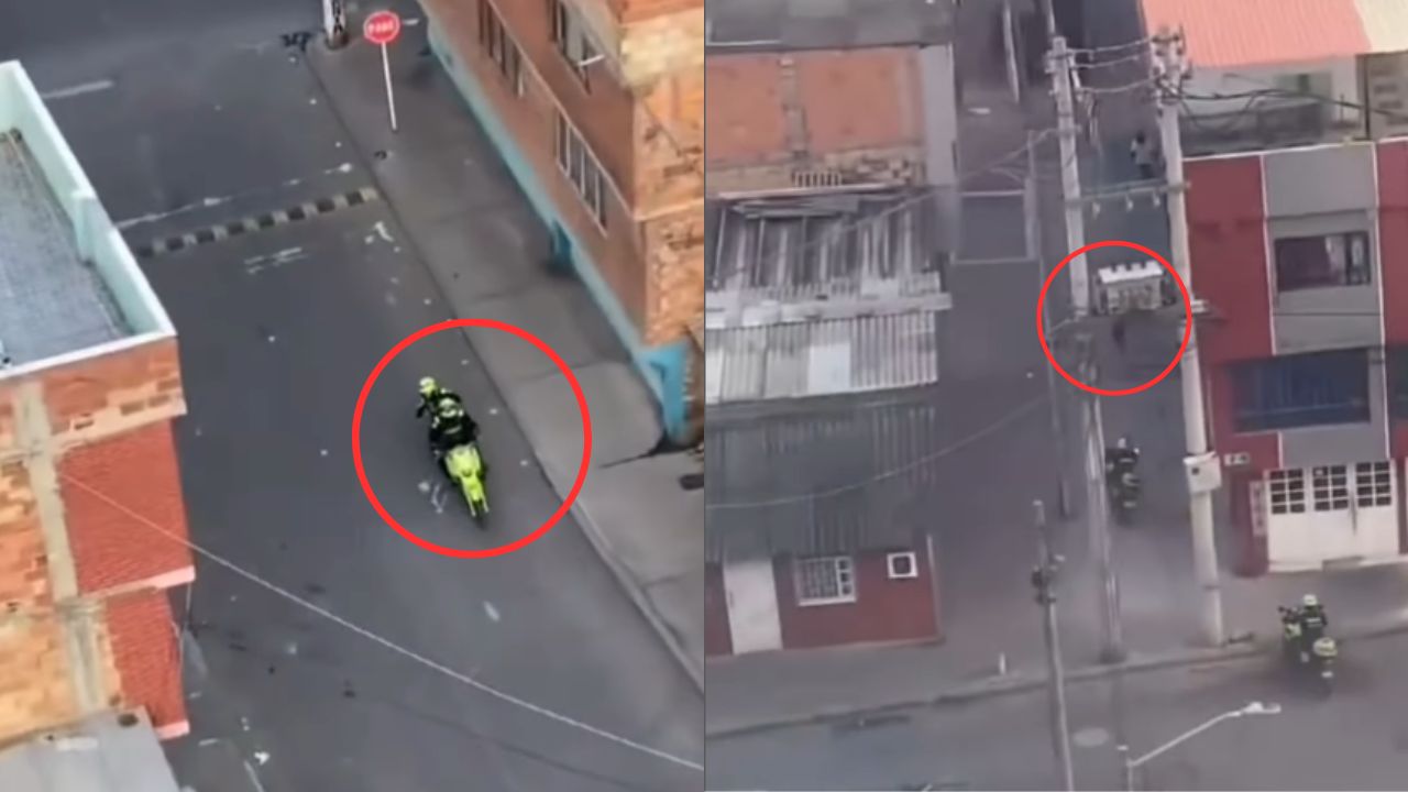 Ciudadano que viajaba en teleférico grabó tiroteo ocurrido en la calle