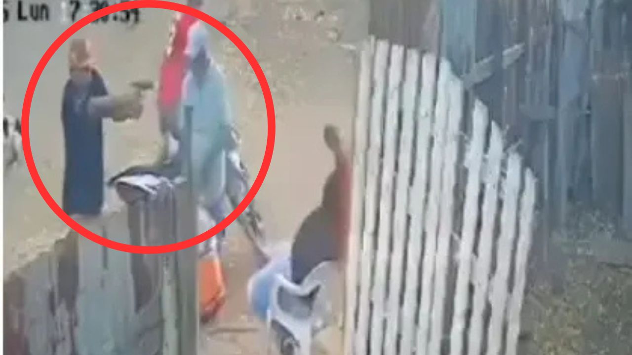 Video revela ataque de sicarios a hombre que era buscado por la policía