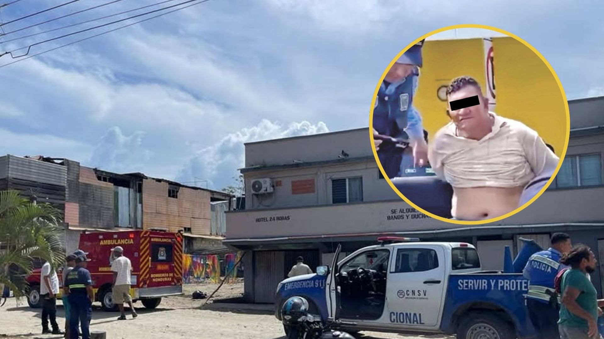 Video será clave contra sospechoso de matar a su pareja en Tela