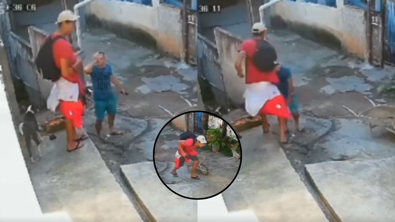Vídeo: hombre saluda a su vecino y luego lo mata a disparos  porque 'le rompió un espejo'