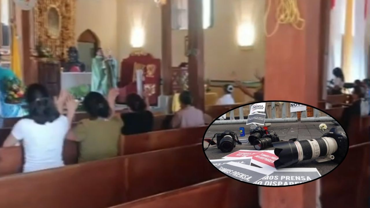 Imagen de Iglesia católica pide por la seguridad y responsabilidad de los periodistas durante homilía