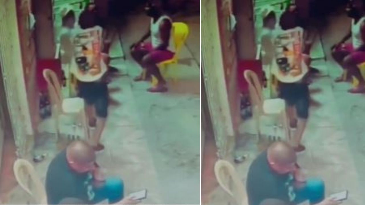 VIDEO: sicario se hace pasar por cliente de pulpería y mata a tres hombres que dialogan