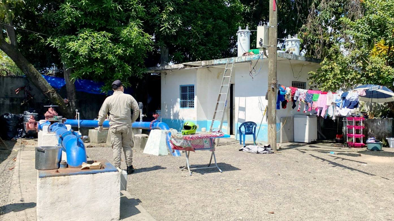 Joven muere electrocutado en una estación de bombeo en Choloma, Cortés